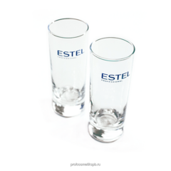 Набор из двух стаканов, размером 138*53 мм в индивидуальной коробке, шт  ESTEL (А.395)