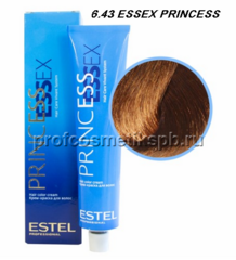 6/43 Крем-краска ESTEL PRINCESS ESSEX, темно-русый медно-золотой/табак 60мл.