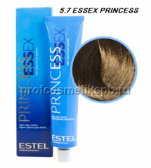 6/7 Крем-краска ESTEL PRINCESS ESSEX, темно-русый коричневый 60мл.