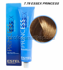 7/76 Крем-краска ESTEL PRINCESS ESSEX,средне- русый коричнево-фиолетовый 60мл.
