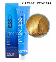 8/3 Крем-краска ESTEL PRINCESS ESSEX, светло-русый золотистый/ янтарный 60мл.