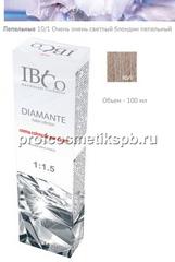 10/1 Очень очень светлый блондин пепельный IBCO DIAMANTE ammonia free безаммиачный краситель 100мл.