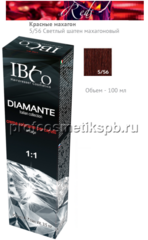5/56 Светлый шатен махагоновый IBCO Diamante Argan Oil HAIR COLORDIAMANTE 100мл.