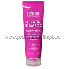 Безсульфатный шампунь Bombshell Keratin Shampoo 250 мл