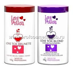 LOVE POTION LOVE TOX и BLOND 500/500 мл (разлив) Набор ботоксов для волос 