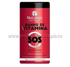 Ботокс для волос NATUREZA Banho de VITAMINA SOS 500 мл (разлив) без эффекта выпрямления.