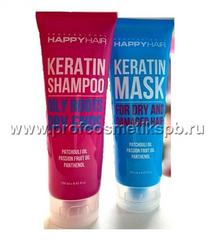 Набор Happy Hair Keratin шампунь + маска 250/250мл