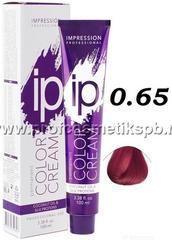 Корректор "Фиолетово - красный 0.65" 100 мл (Арт.14650) IP color cream Impression Professional