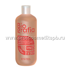 Натуральный шампунь для волос "Естественный блеск" ESTEL BIOGRAFIA, 400 мл, шт BG/S/S400 