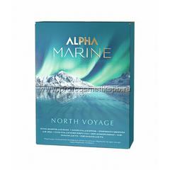 Набор North Voyage ALPHA MARINE (косметичка: шампунь 60 мл + антиперспирант для тела + сывор, (Арт.AMN/TRV)