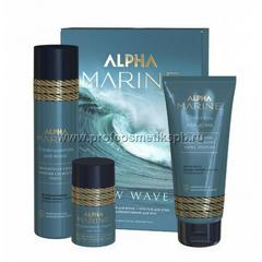 Набор New Wave ALPHA MARINE (шампунь 250 + гель для душа + антиперспирант дез-т) (Арт.AMN/N1)
