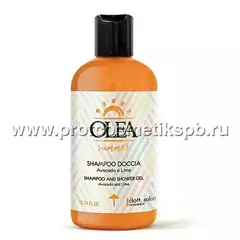 Шампунь для волос с авокадо и лаймом OLEA SUMMER Dott Solari, 300 мл,(Арт.300)