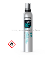 Мусс для волос ESTEL TOP SALON PRO.СТАЙЛИНГ нормальная фиксация, 350 мл (ETS/M3/350)