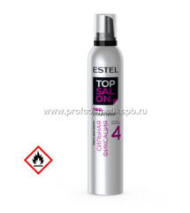 Мусс для волос ESTEL TOP SALON PRO.СТАЙЛИНГ сильная фиксация, 350 мл (ETS/M4/350)