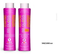 Комплект BB Gloss EXPERT 500мл. шамп.гл.оч./1000 мл. кератин (55 процедур) 