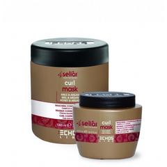CURL MASK Маска для вьющихся волос мед и масло Аргании 500мл. Арт.EC-20483