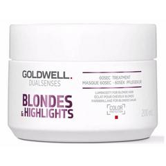 Интенсивный уход за 60 секунд для осветленных волос DUALSENSES BLOND & HIGHLIGHTS 60-SEK 200 ml  (Арт.06121 )