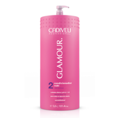 Рубиновый кондиционер Ruby Conditioner Glamour CADIVEU Салонная линия 3л.