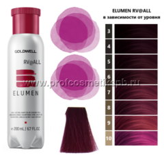 RV@ALL красно-фиолетовый ELUMEN Goldwell 200 мл(Арт.10809)