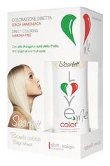 Питательная краска-маска для волос 3 в 1 Scarlett Бежевый блонд- Beige blonde 100 ml (8004347006604) 