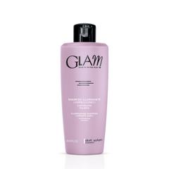 Разглаживающий  шампунь для гладкости и блеска волос  250мл с эффектом сияния Illuminating shampoo smooth hair GLAM DOTT SOLARI (8004347128313) (Арт.620)